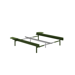 Moebe Bed Sengeramme Hj - 90-180 cm m. 2 sideborde