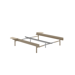 Moebe Bed Sengeramme Hj - 90-180 cm m. 2 sideborde