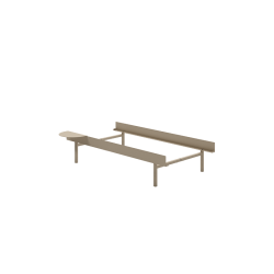 Moebe Bed Sengeramme Hj - 90 cm m. 1 sidebord