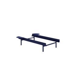 Moebe Bed Sengeramme H�j - 90 cm m. 2 sideborde