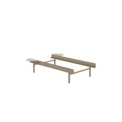 Moebe Bed Sengeramme Hj - 90 cm m. 2 sideborde