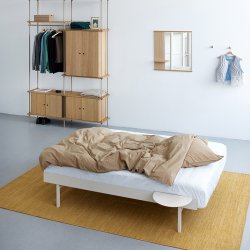 Moebe Bed Sengeramme Hj - 90 cm m. 1 sidebord