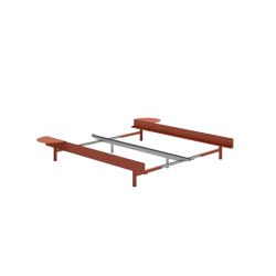 Moebe Bed Sengeramme Lav - 90-180 cm m. 2 sideborde