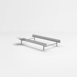 Moebe Bed Sengeramme Lav - 90 cm m. 1 sidebord