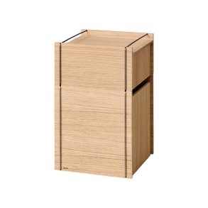 Moebe Bedside Storage Sengebord Eg/Rustfrit St�l