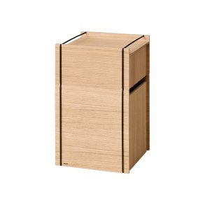 Moebe Bedside Storage Sengebord Eg/Sort