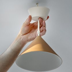 Moebe Ceramic Ceiling Rose Basic Hvid