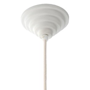 Moebe Ceramic Ceiling Rose Stairs Hvid