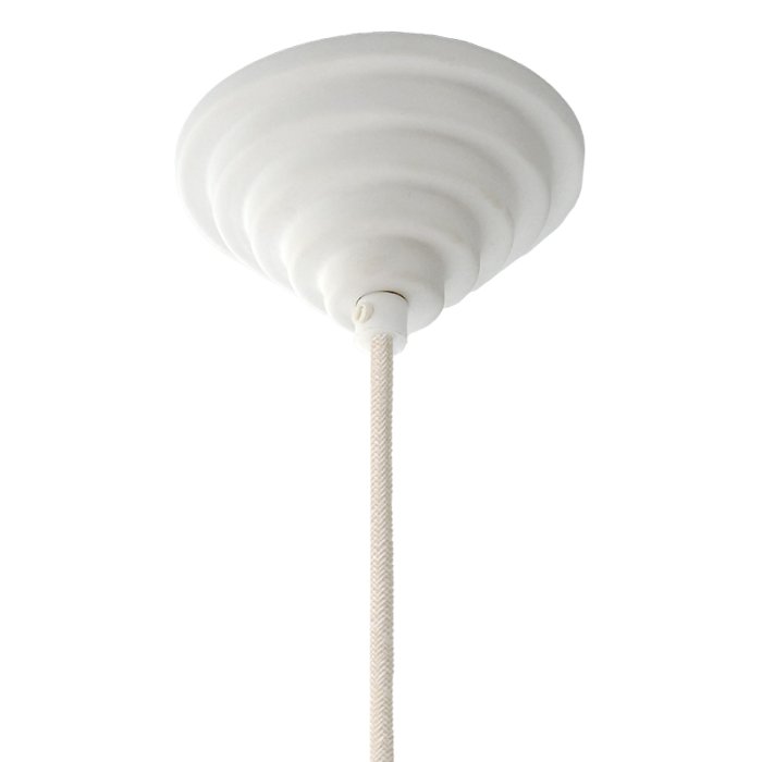 Moebe Ceramic Ceiling Rose Stairs Hvid