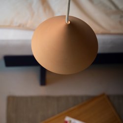 Moebe Ceramic Cone Pendel Light Ochre