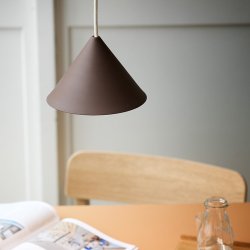 Moebe Ceramic Cone Pendel Umber Brown
