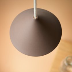 Moebe Ceramic Cone Pendel Umber Brown