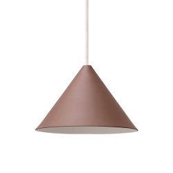 Moebe Ceramic Cone Pendel Umber Brown