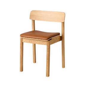 Moebe Everyday Chair Olieret Eg/Cognac L�der