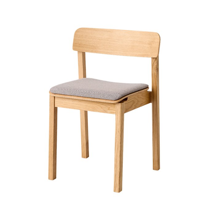 Moebe Everyday Chair Olieret Eg/Polstret S�de