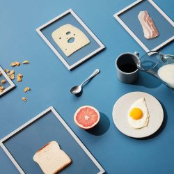 Moebe Frame - Ramme - Lysegr A4