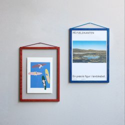 Moebe Frame Ramme Blue Stained A3 