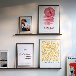 Moebe Gallery Shelf Rget Eg 115 cm