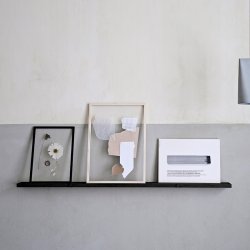 Moebe Gallery Shelf - Sort - 115 cm
