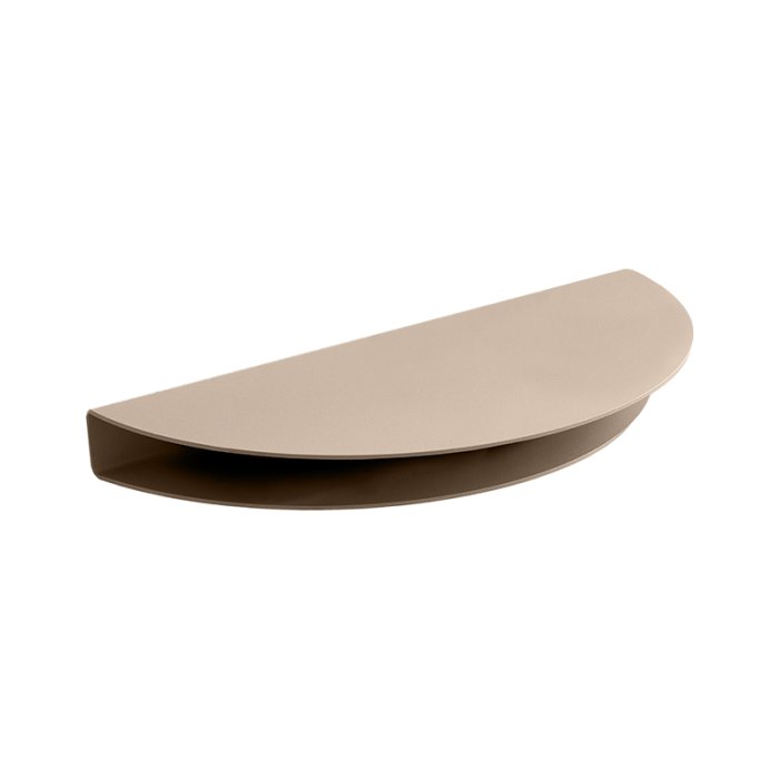 Moebe Half Moon Shelf Warm Beige Stor