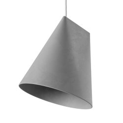 Moebe Keramik Pendel - Bred - Lysegr