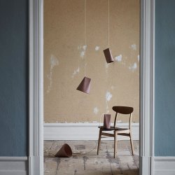 Moebe Keramik Pendel - Smal - Terracotta