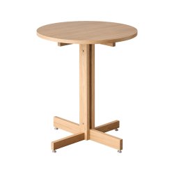 Moebe Kumu Rundt Caf�bord �65 cm Olieret Eg