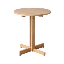 Moebe Kumu Rundt Caf�bord �65 cm Olieret Eg