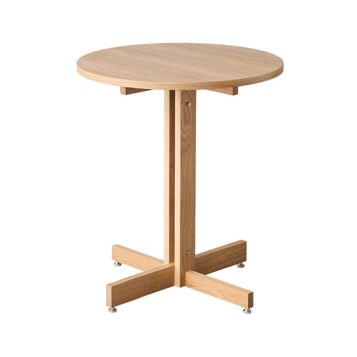 Moebe Kumu Rundt Caf�bord �65 cm Olieret Eg