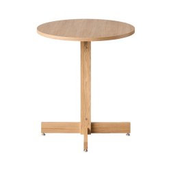 Moebe Kumu Rundt Caf�bord �65 cm Olieret Eg