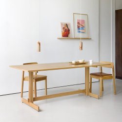 Moebe Kumu Spisebord 90x220 cm Olieret Eg