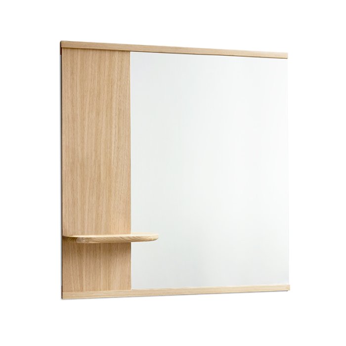 Moebe Mirror with a Shelf