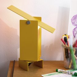 Moebe Pivoting Bordlampe Gul