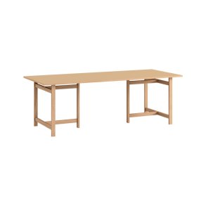 Moebe Rectangular Dining Table 220x90 cm Muted Peach