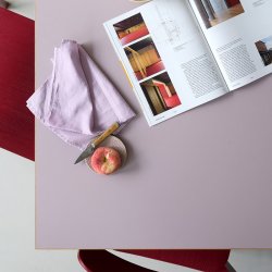 Moebe Rectangular Dining Table 160x90 cm Soft Lilac