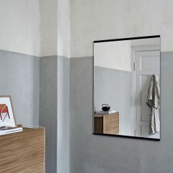 Moebe Rektangulr Vgspejl 70x100cm - Sort