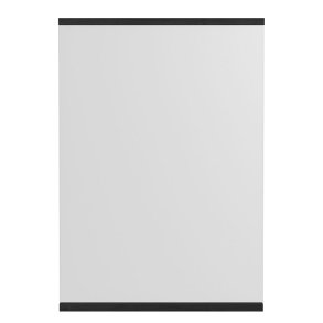 Moebe Rektangulr Vgspejl 50x70cm - Sort