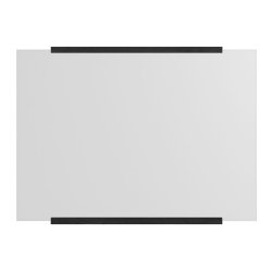 Moebe Rektangulr Vgspejl 50x70cm - Sort