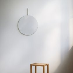 Moebe Rund Vgspejl 50 cm Rustfrit Stl