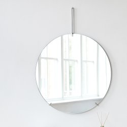 Moebe Rund Vgspejl 70 cm Rustfrit Stl