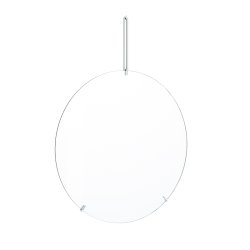 Moebe Rund Vgspejl 70 cm Rustfrit Stl