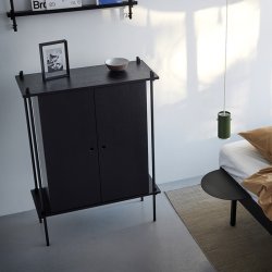 Moebe Shelving System Double Tall Cabinet