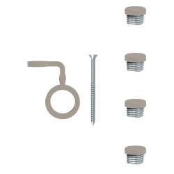 Moebe Shelving System Endedutter &amp; Sikkerhedsclips