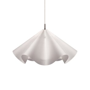 Moebe Sinuate Pendel Hvid/Rustfrit St�l Medium