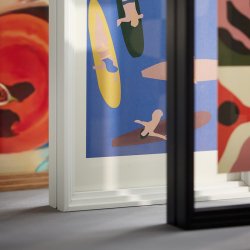 Moebe Standing Frame A5 Hvid