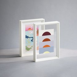 Moebe Standing Frame A5 Hvid