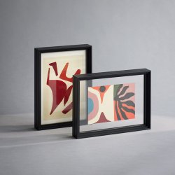 Moebe Standing Frame A5 Sort