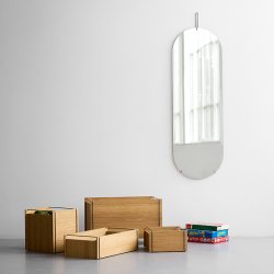 Moebe Storage Box Low Eg/Rustfrit St�l
