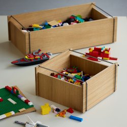 Moebe Storage Box Low Eg/Rustfrit St�l