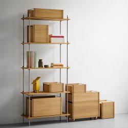 Moebe Storage Box Low Eg/Rustfrit St�l